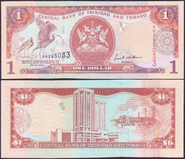 2002 Trinidad & Tobago $1 (Unc) L001094